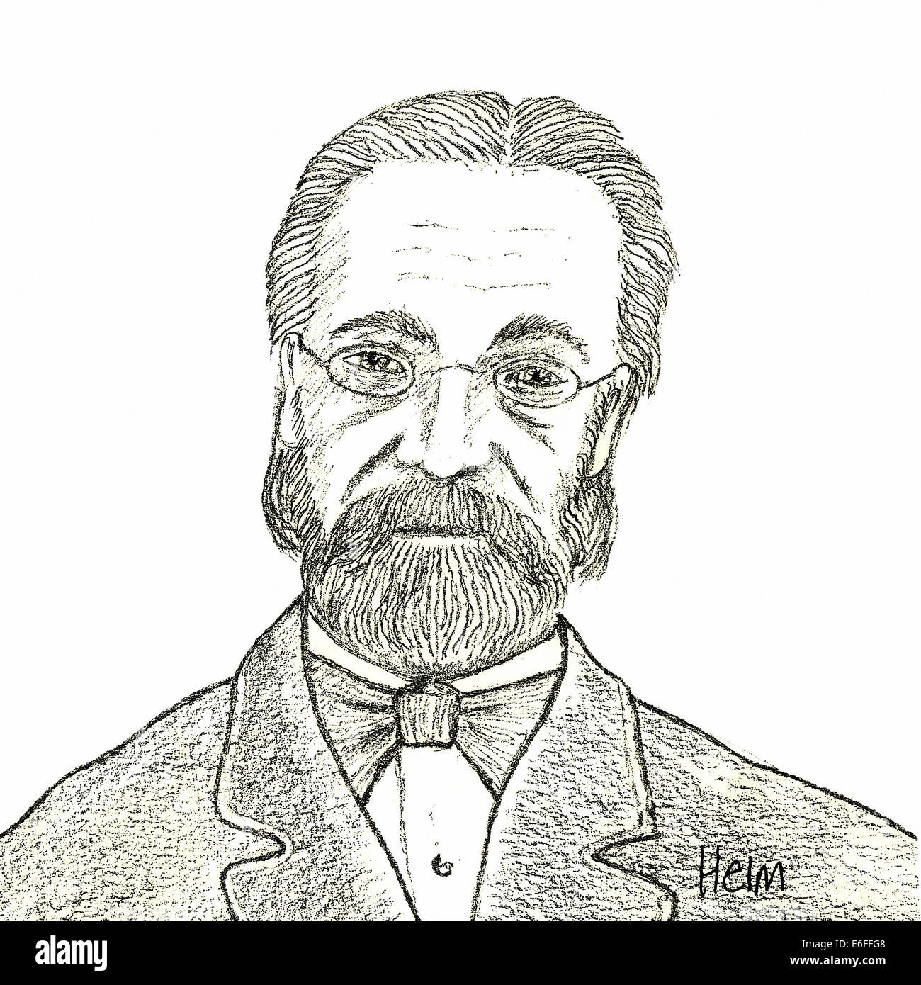 Bedrich Smetana, 1824-1884, Czech composer, portrait Stock Photo - Alamy