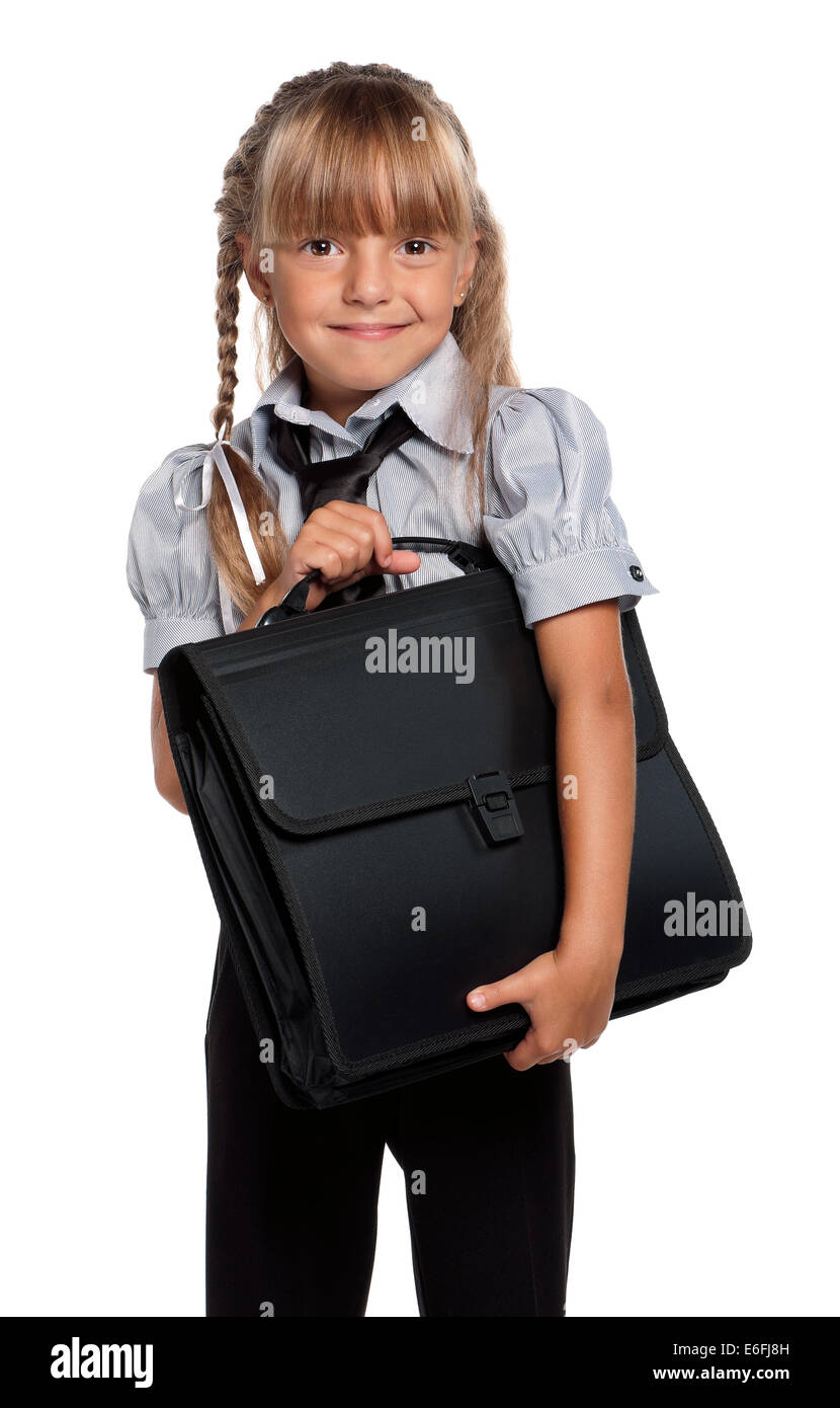Little girl briefcase hi res stock photography and images Alamy
