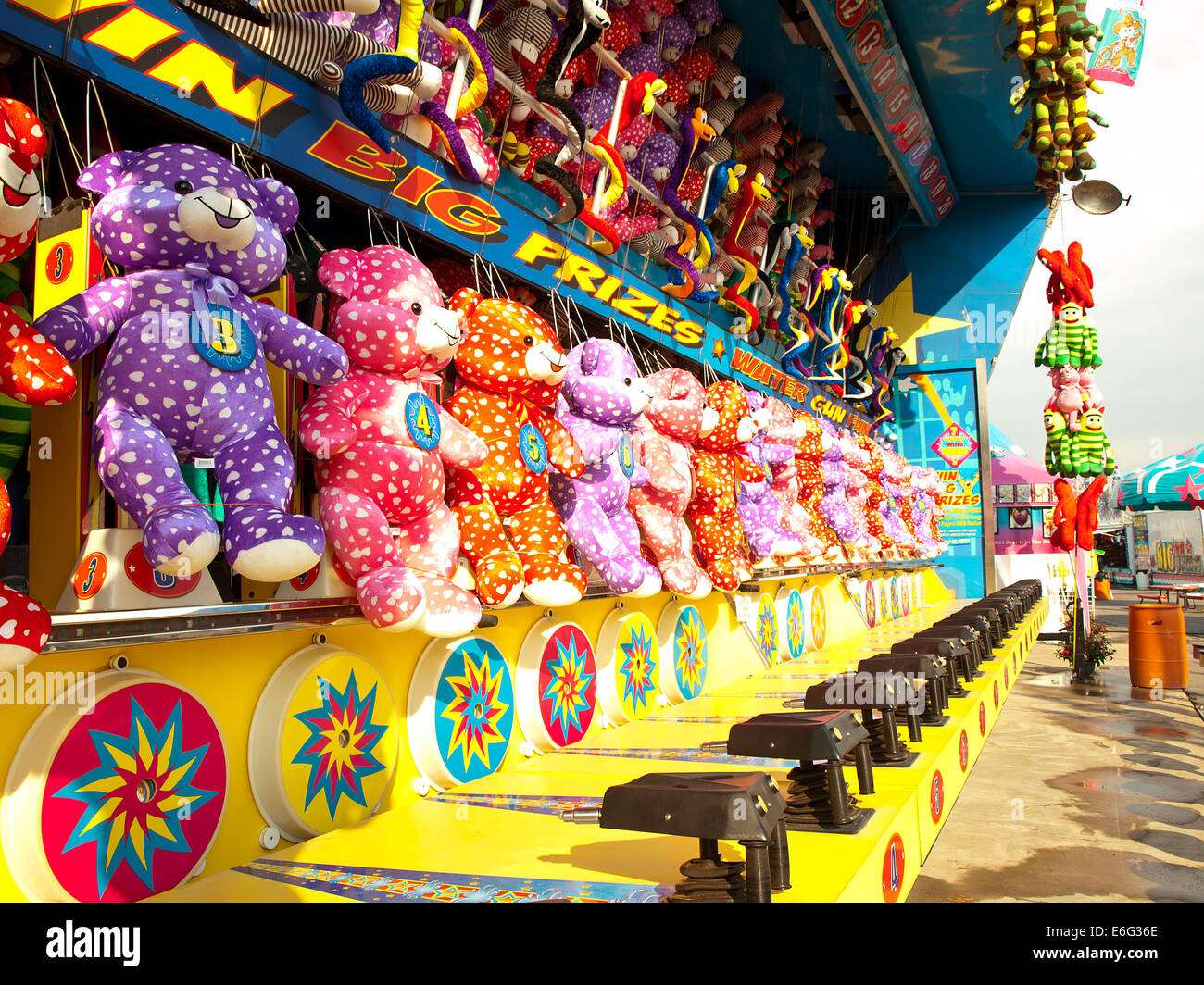 carnival game horizontal Stock Photo