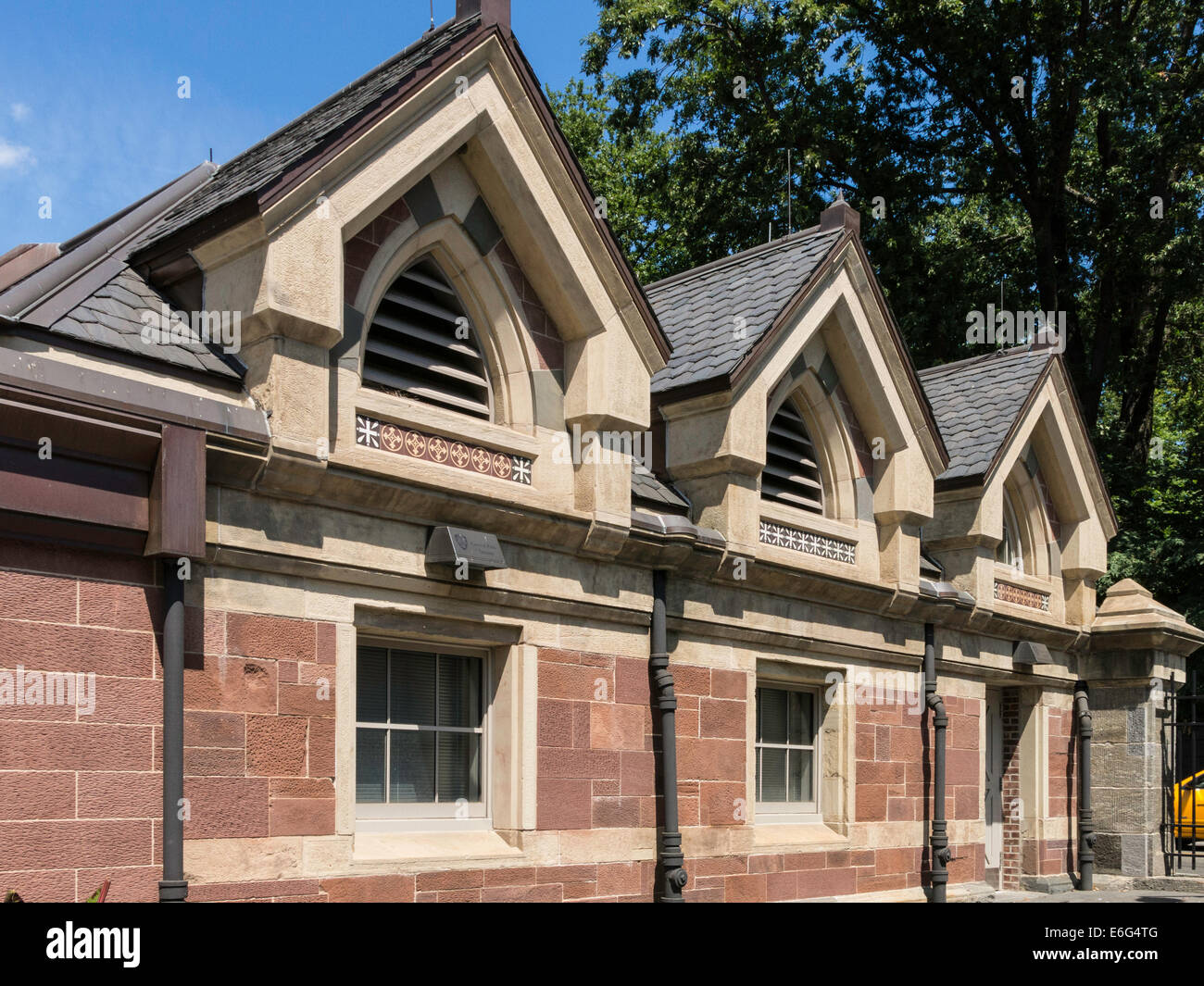 NYPD Central Park Precinct Station House, NYC Stock Photo