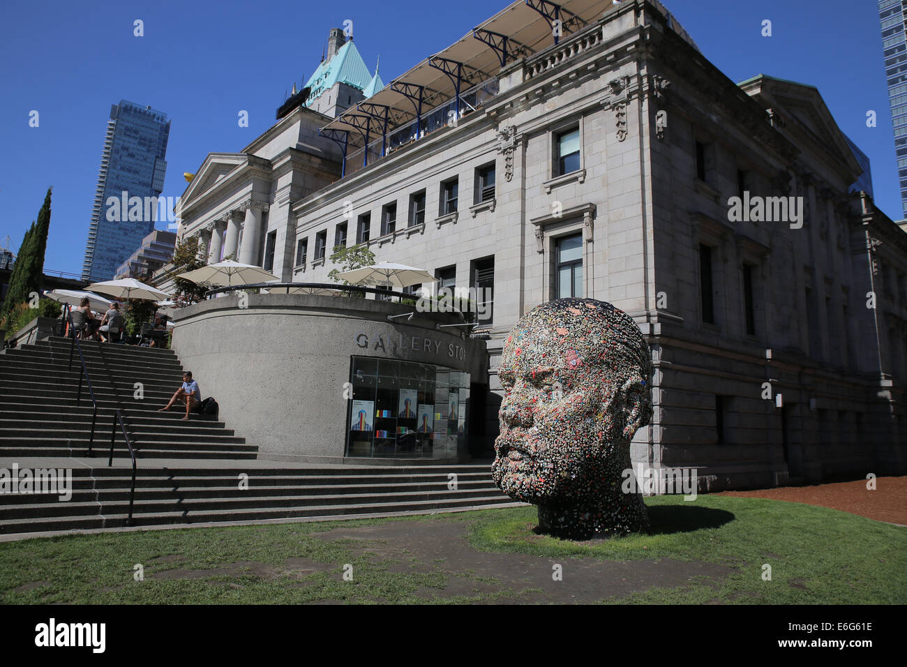 Vancouver Art Gallery Stock Photo Alamy