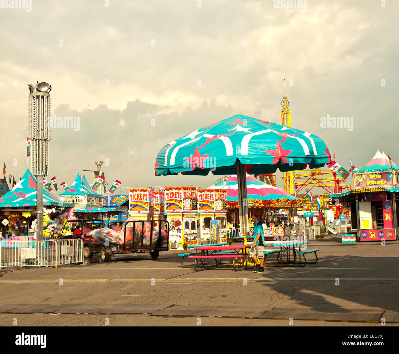Random Fair Photos state fair midway Stock Photo - Alamy
