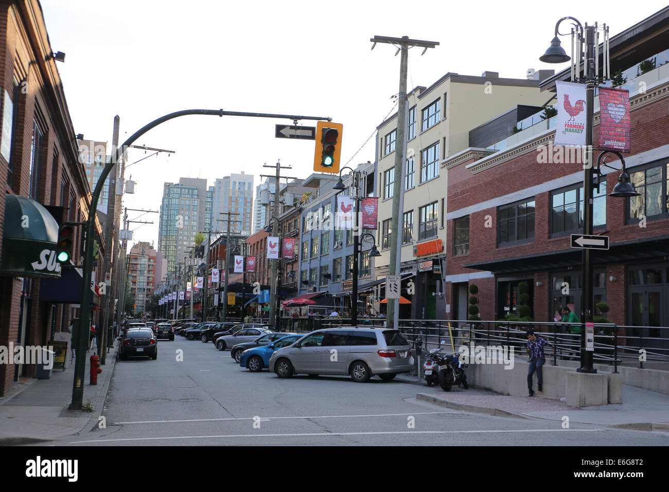 Yaletown is an area of Downtown Vancouver formerly a heavy industrial