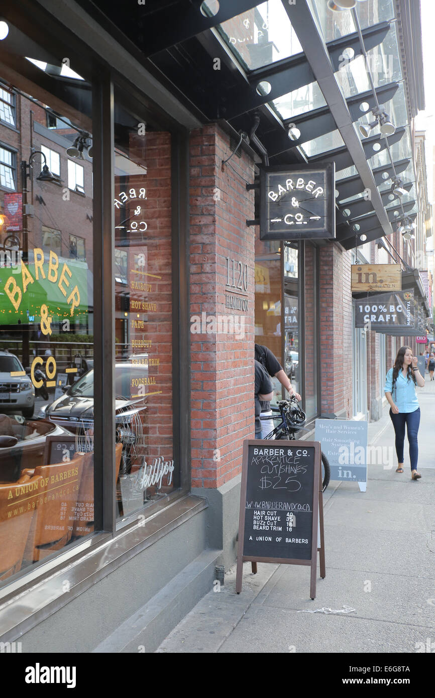 Vancouver yaletown industrial hires stock photography and images Alamy