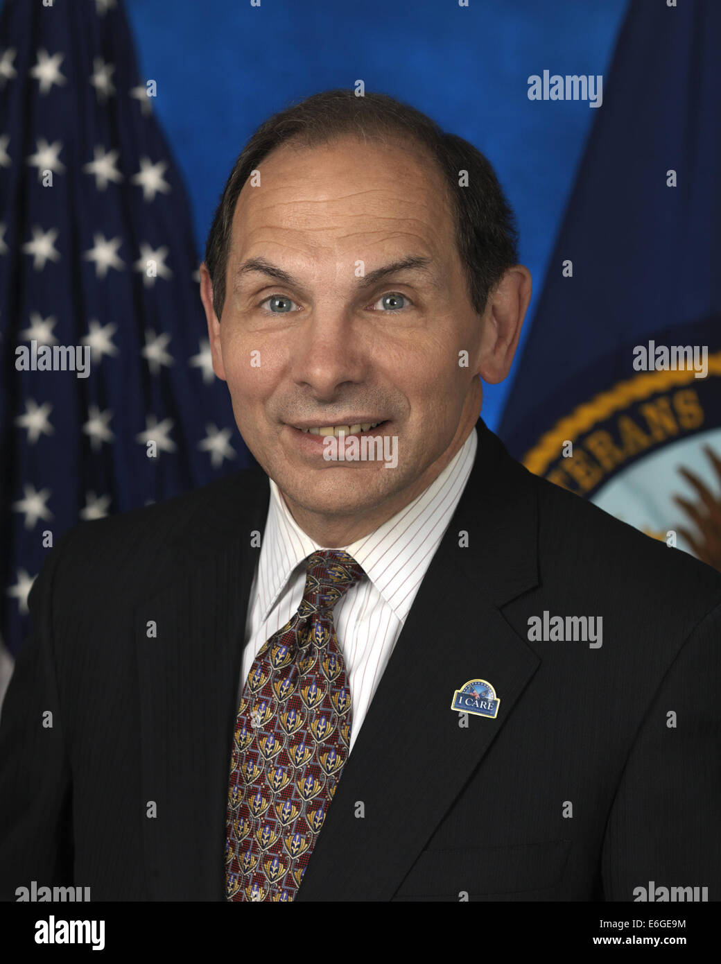 United States Secretary of Veterans Affairs Robert McDonald Stock Photo