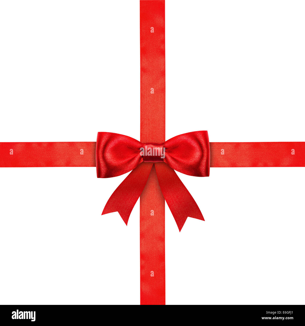 Red ribbon bow hi-res stock photography and images - Alamy