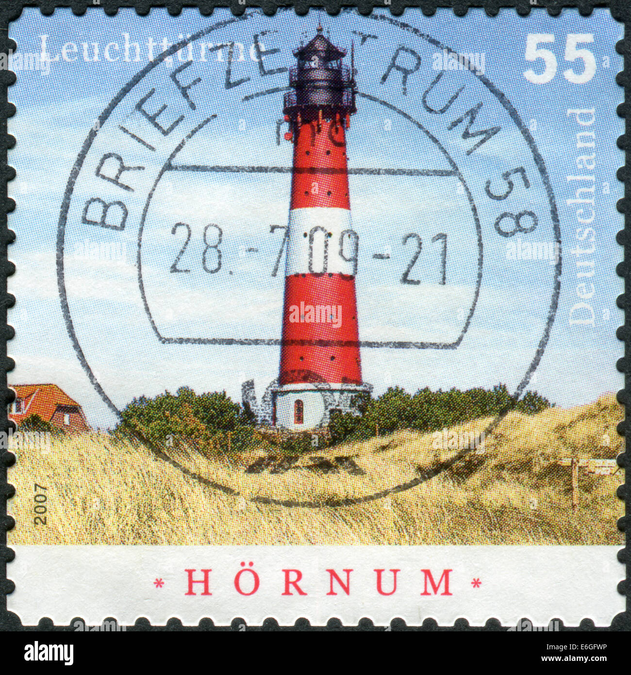 GERMANY CIRCA 2007 Postage stamp printed in Germany, shows