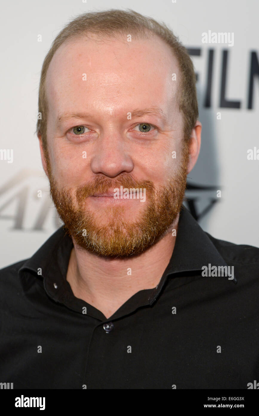 , The 15th Film4 Frightfest on 22/08/2014 at The VUE West End, London. The 15th Film4 Frightfest. The English Premiere of The Canal. Persons pictured: Steve Oram. Picture by Julie Edwards Stock Photo