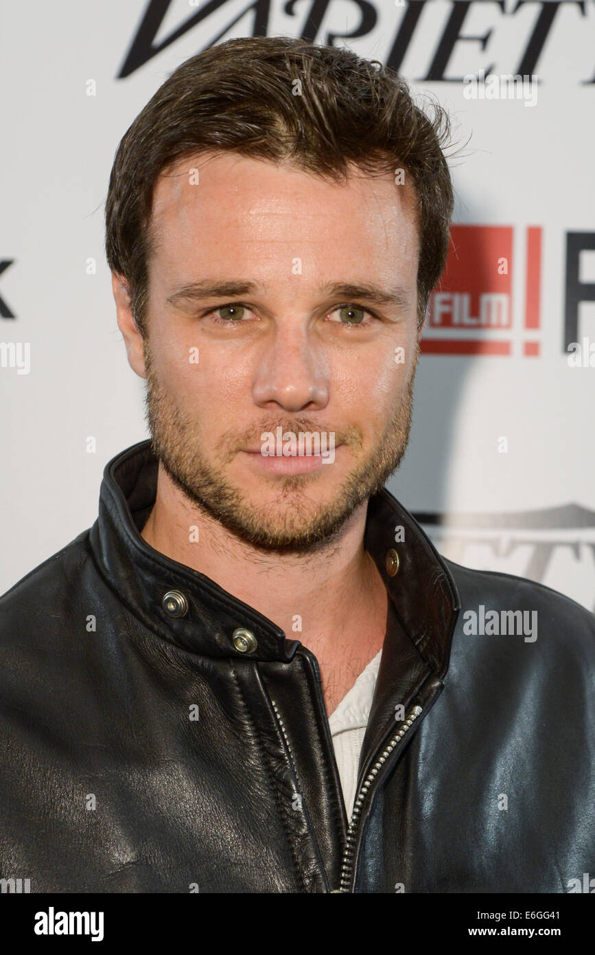 , The 15th Film4 Frightfest on 22/08/2014 at The VUE West End, London. The 15th Film4 Frightfest. The English Premiere of The Canal. Persons pictured: Rupert Evans. Picture by Julie Edwards Stock Photo