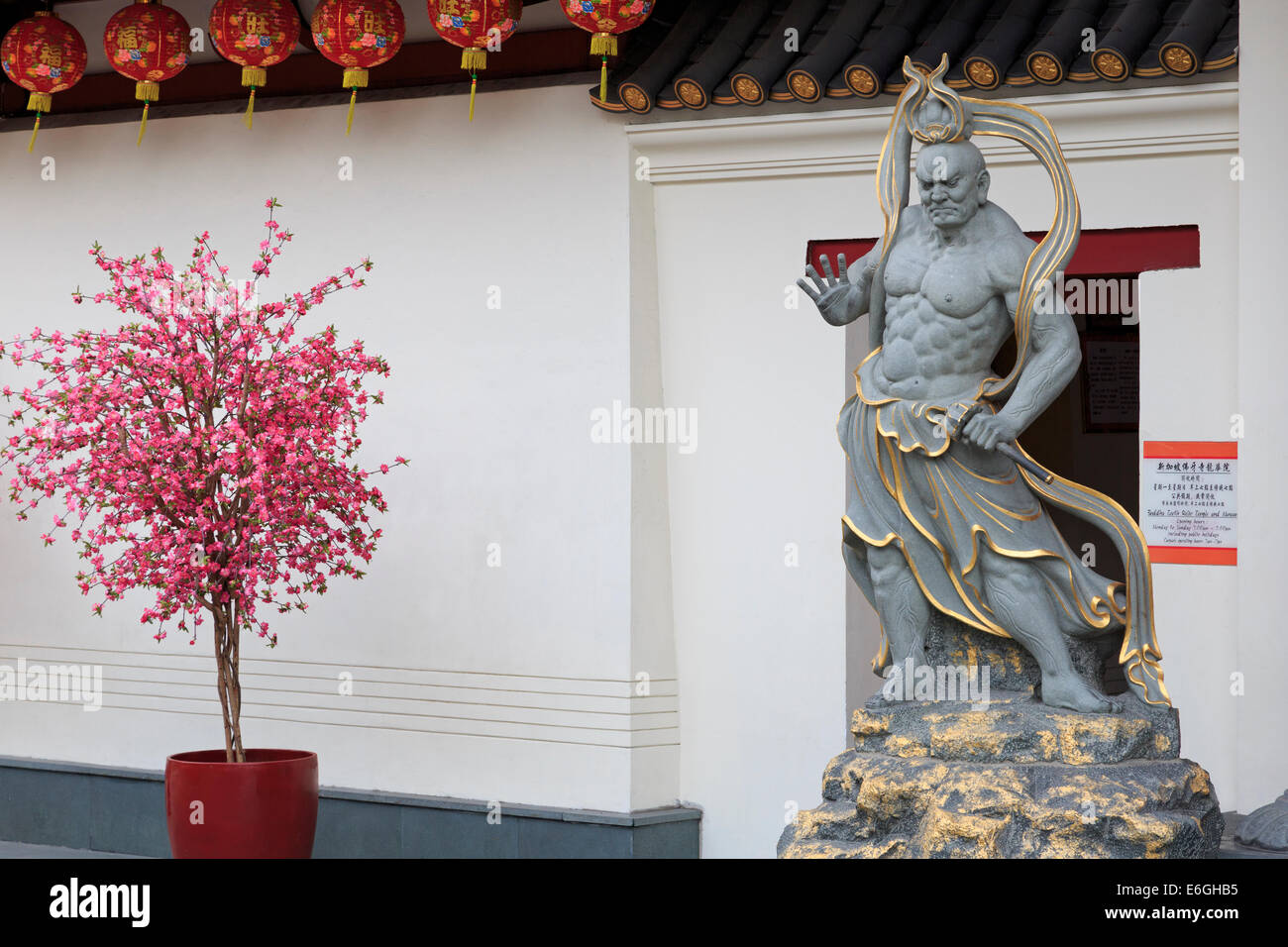 Buddha Tooth Relic Temple & Museum, Chinatown District, Singapore, Asia Stock Photo