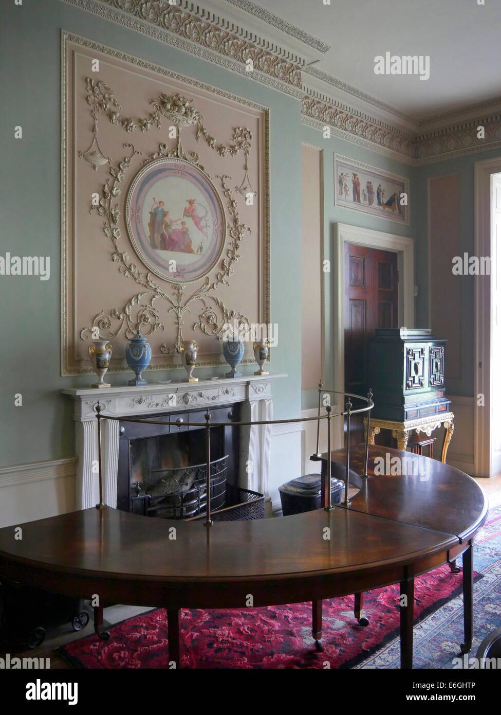 Calke Abbey, Grade 1 country house, Ticknall Derbyshire England