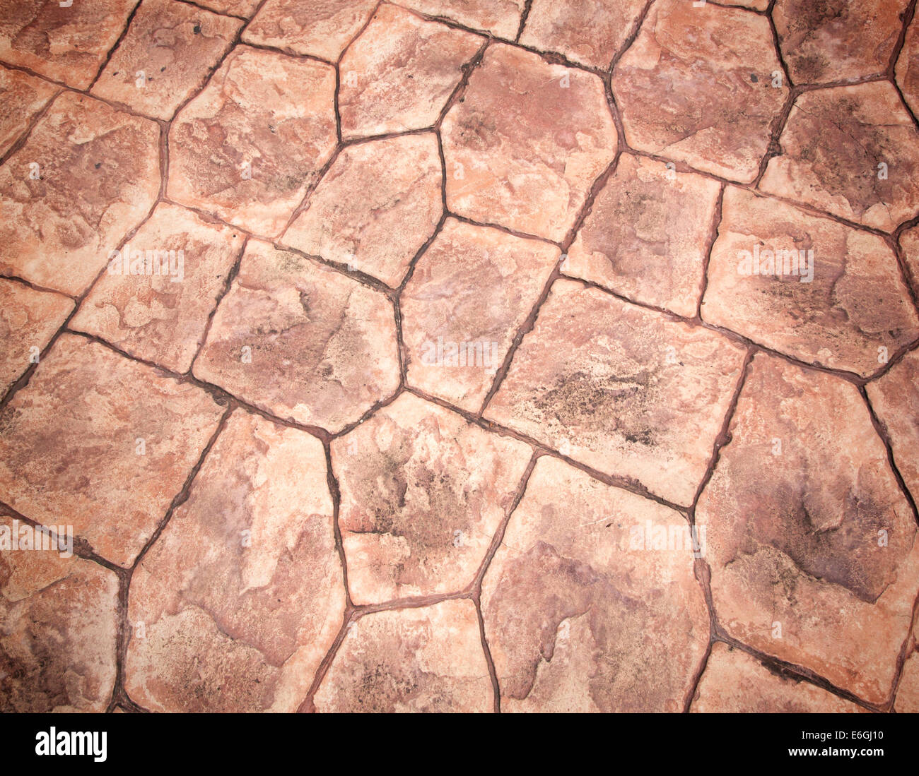 Old pavement background pattern. Slip walkways concrete Stock Photo