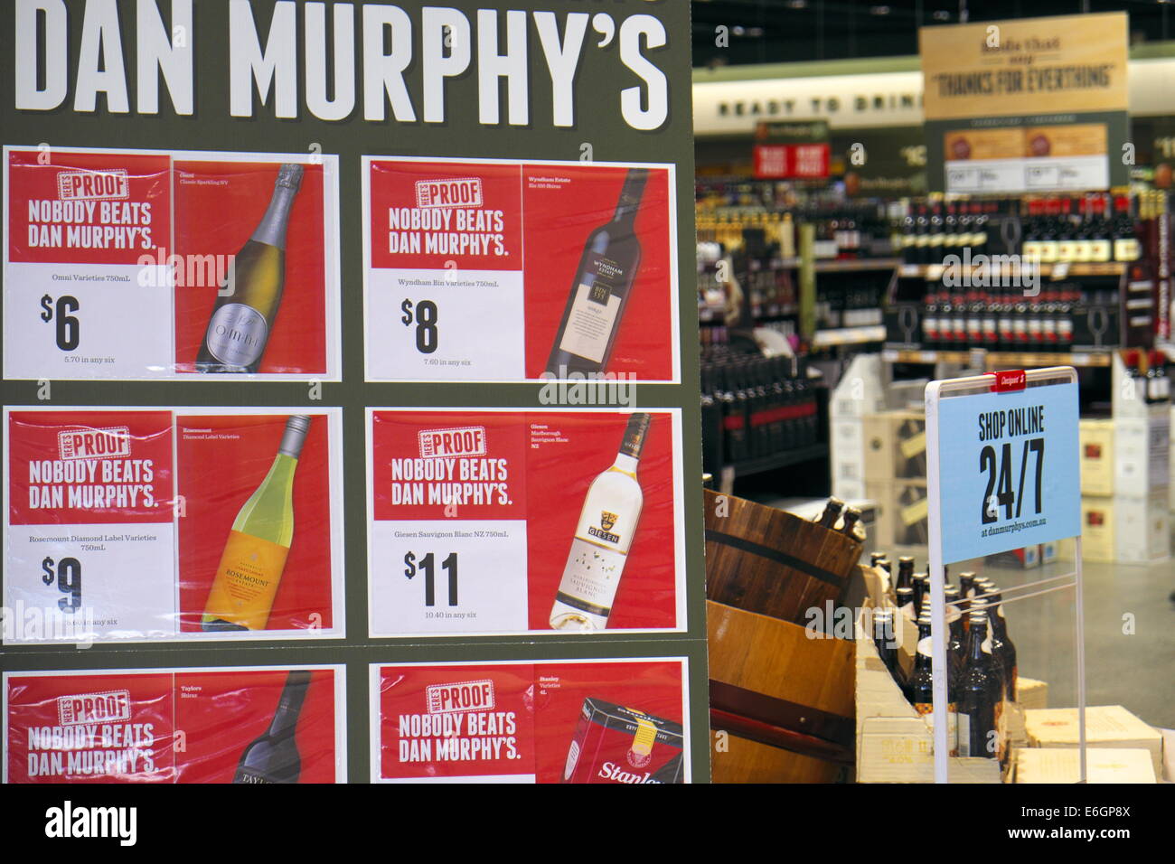 Liquor Store Off Licence Bottle High Resolution Stock Photography and