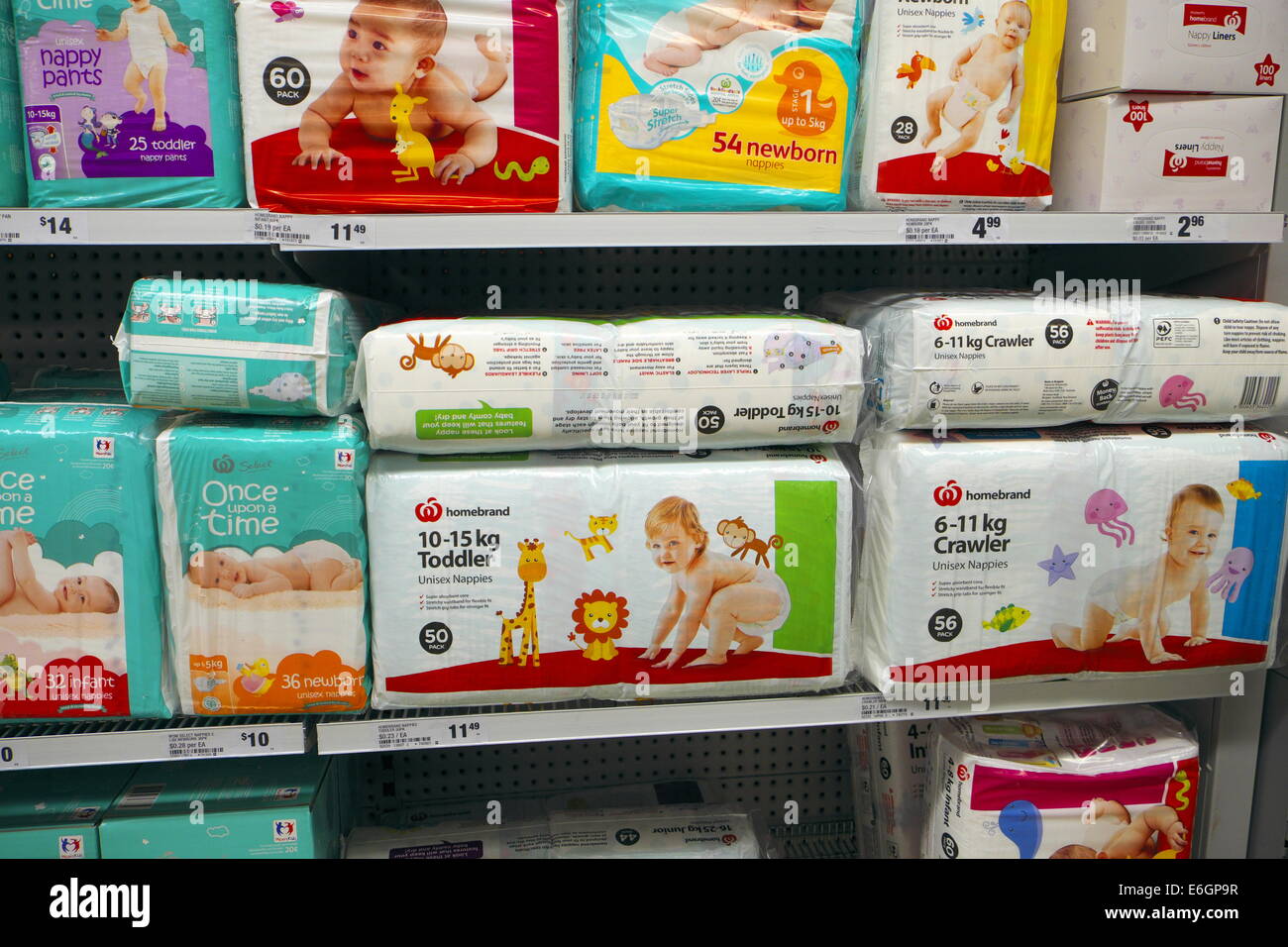 woolworths diapers