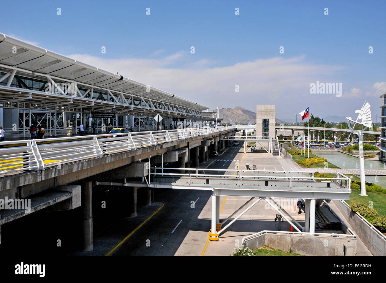 Arturo Benitez international airport Santiago Chile Stock Photo - Alamy