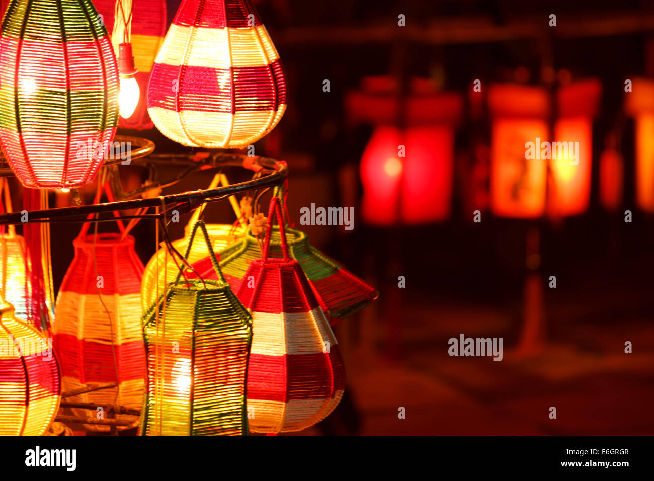 Ceiling light beautiful shape Stock Photo Alamy
