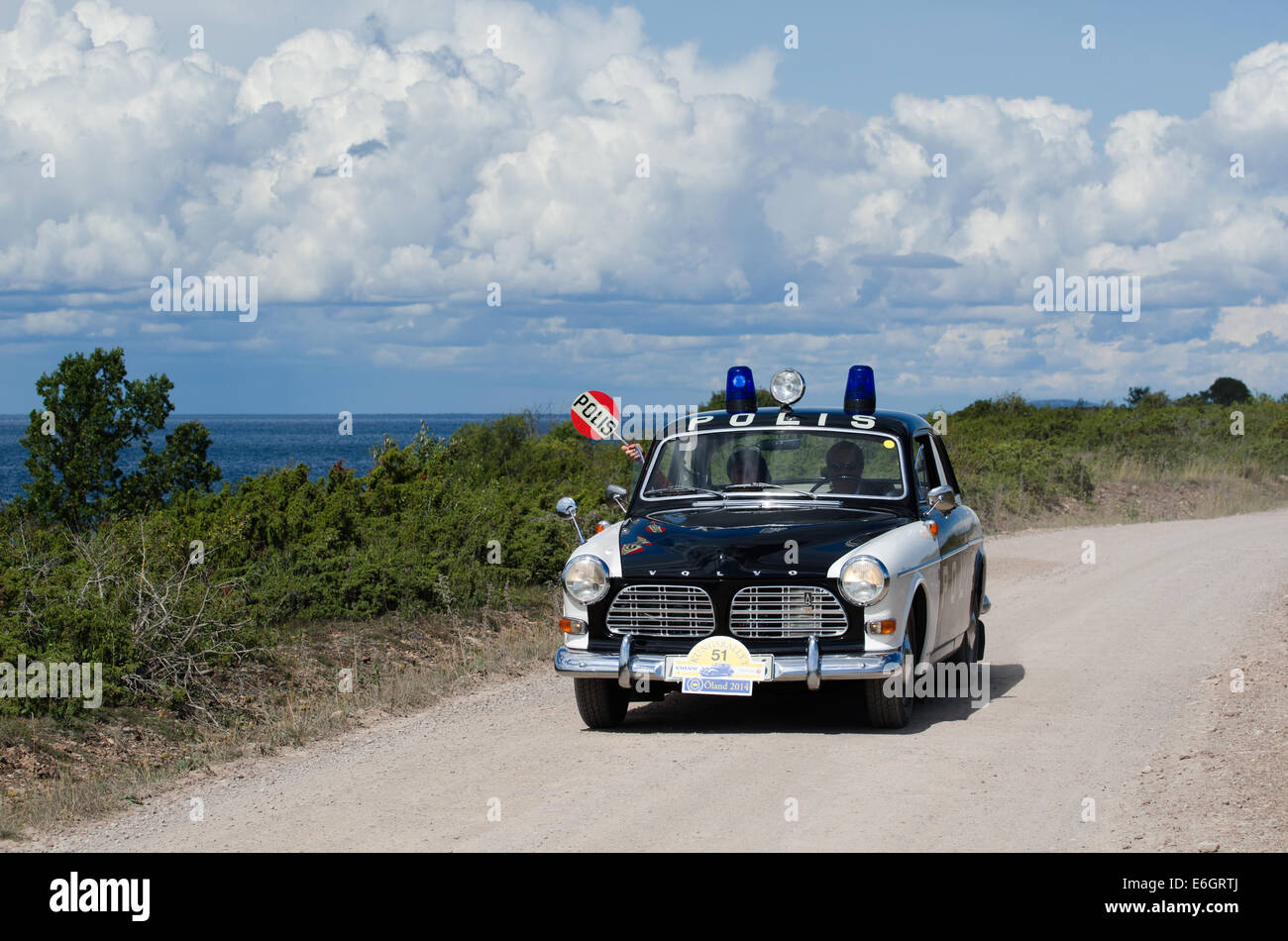 Volvo police car hi-res stock photography and images - Alamy