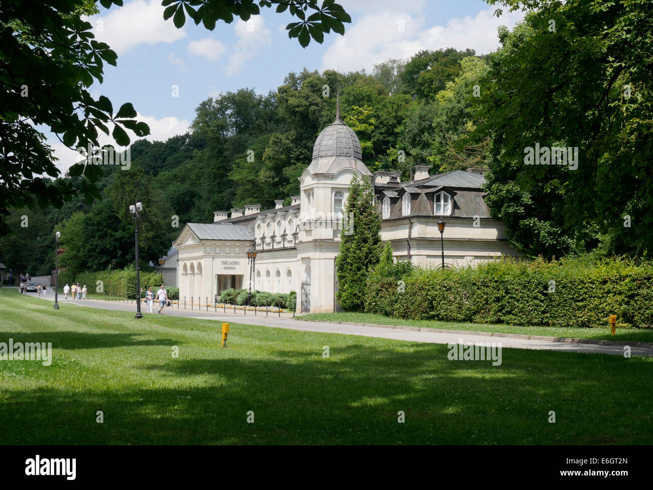 Old bath houses, Naleczow Nałęczów Lublin Poland Stock Photo Alamy