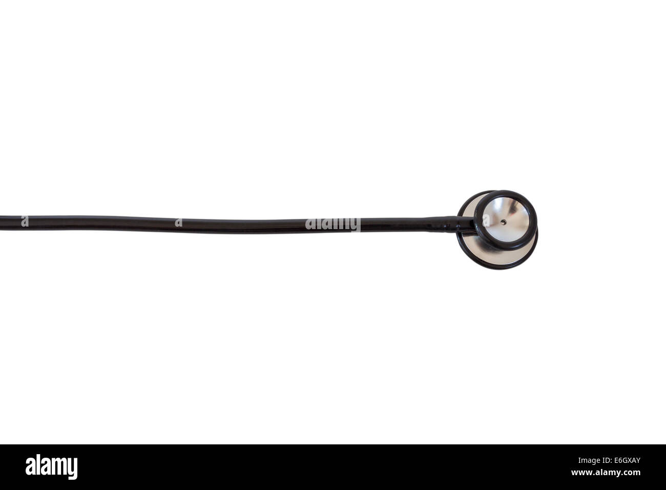 A Stethoscope isolated on white background Stock Photo - Alamy