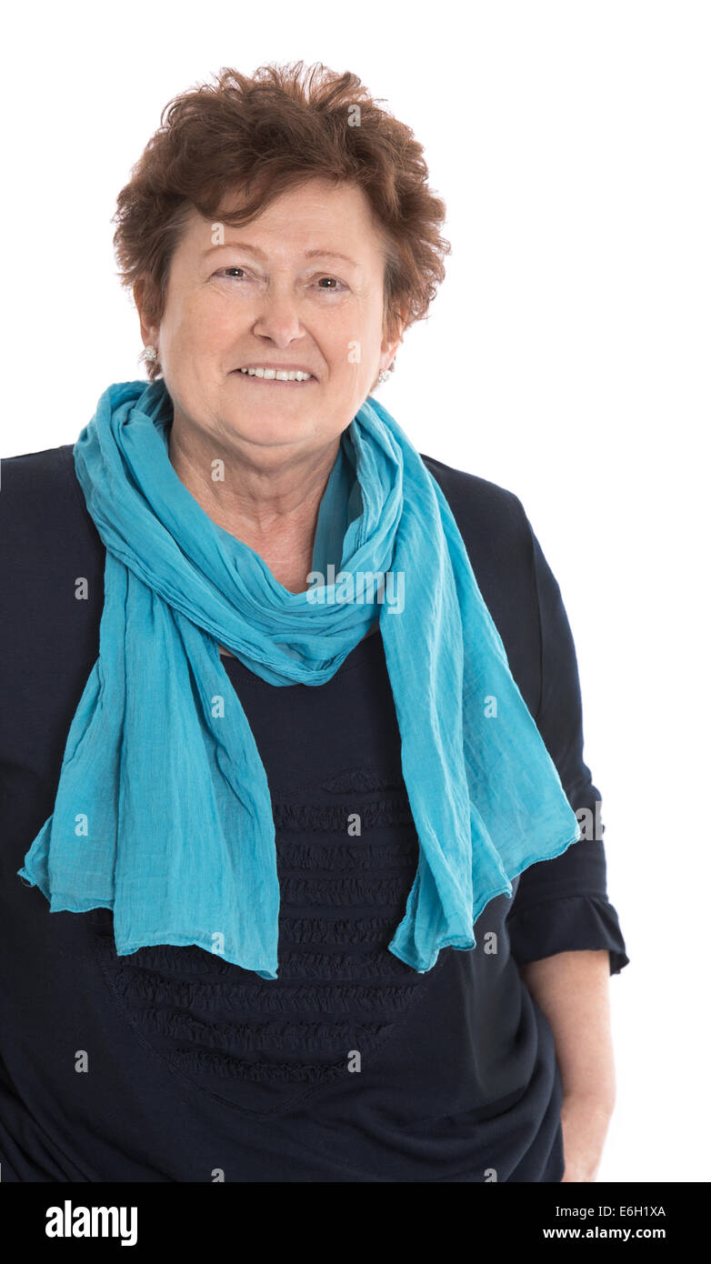 Happy older woman hi-res stock photography and images - Alamy