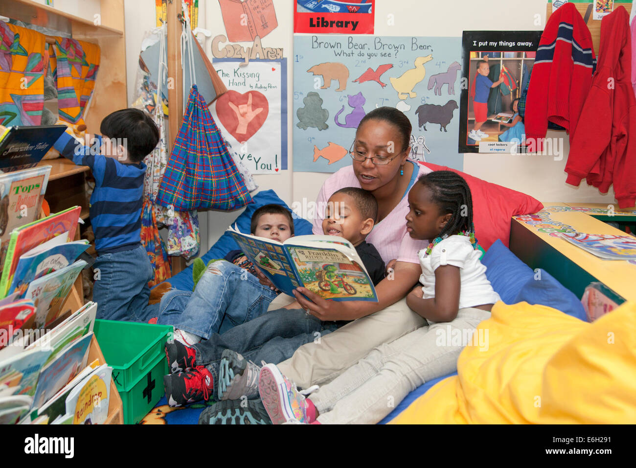 Preschool Classroom Stock Photo - Alamy