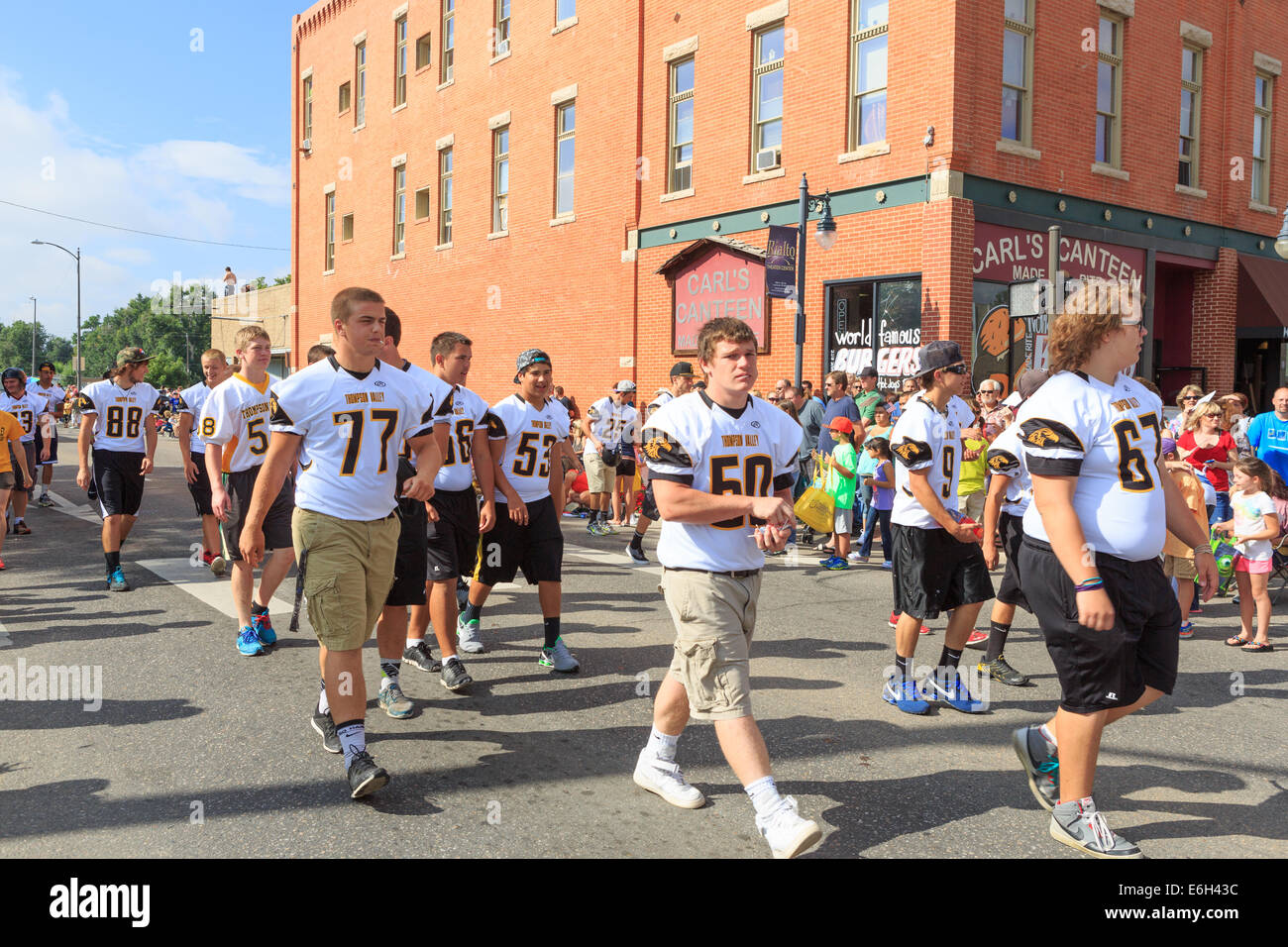 Loveland, Colorado USA - 23 August 2014. The Thompson Valley High Loveland, Colorado USA - 23 August 2014. The Thompson Valley High