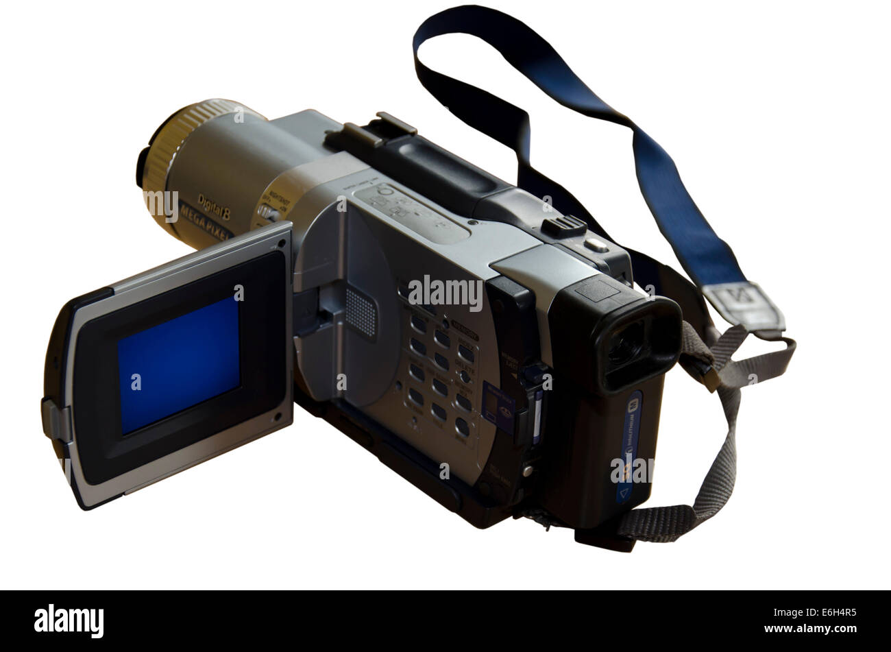 Sony "Digital Handycam" camcorder that recorded on miniature Hi8 video tapes  in the early 2000s. Model number: DCR-TRV725E Stock Photo - Alamy