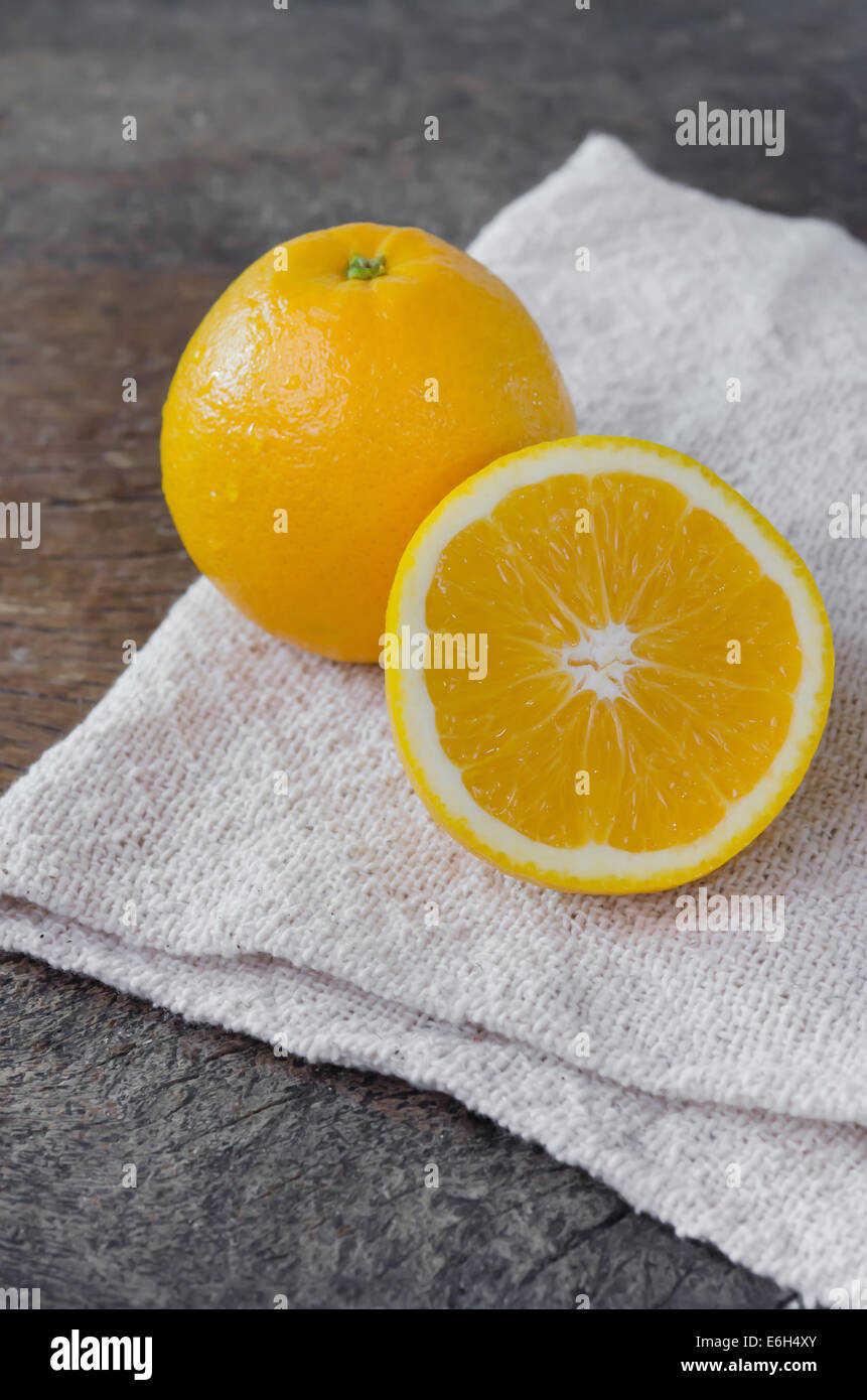 Half yellow half orange hi-res stock photography and images - Alamy
