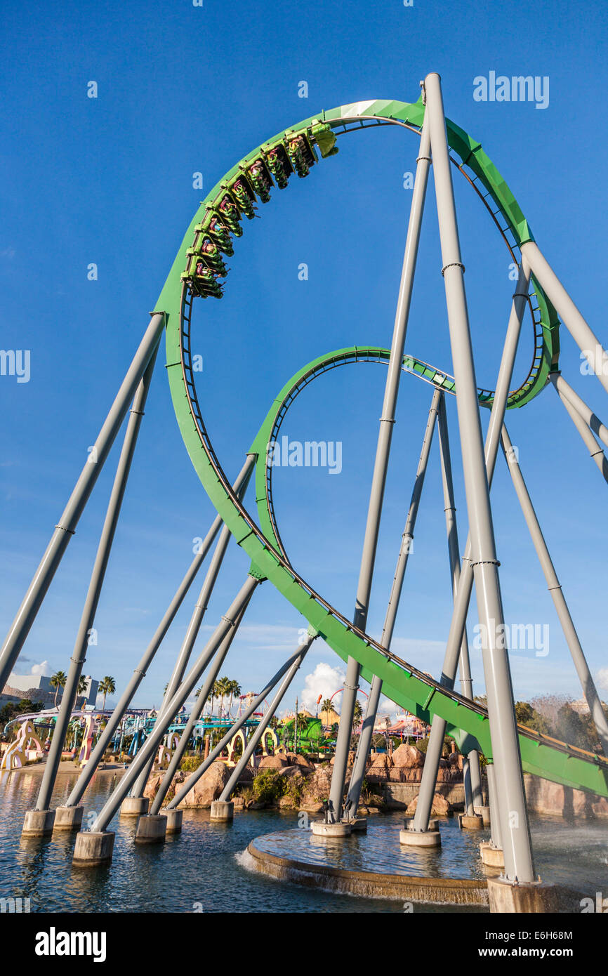 The Hulk Ride Universal Incredible hulk universal High Resolution Stock Photography and Images ...