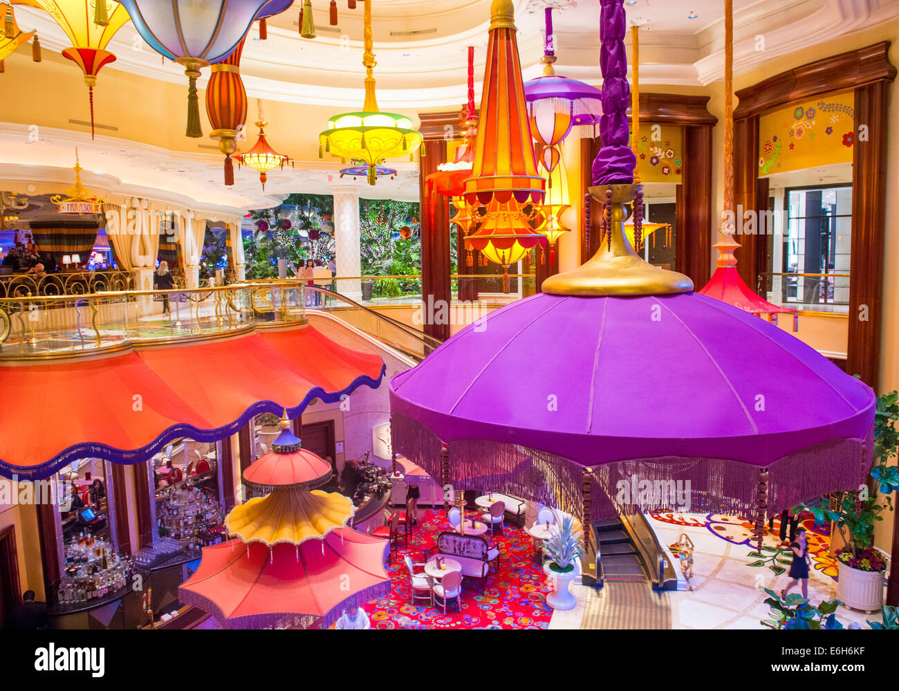 The Parasol bar at the Wynn Hotel and casino in Las vegas Stock Photo -  Alamy