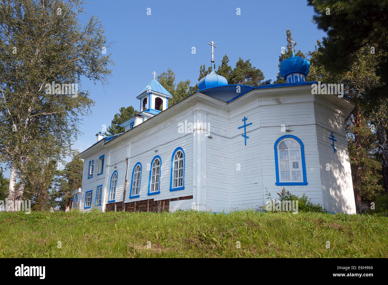 Monastery of the mother of god at the spring hi-res stock photography ...