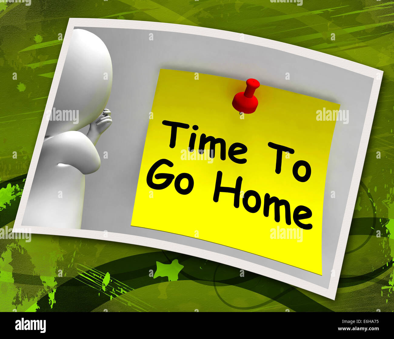 Time To Go Home Photo Meaning Leaving Drunk Or Goodbye Stock Photo Alamy