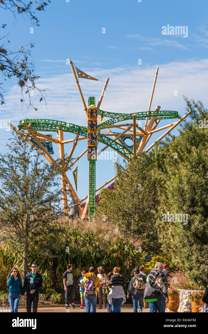 Busch gardens sheikra hi-res stock photography and images - Alamy