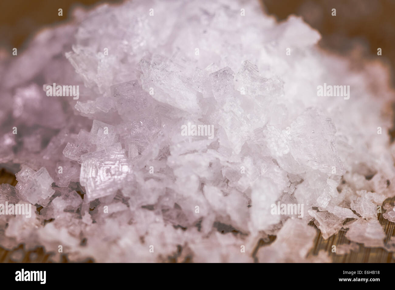 Halen Môn Anglesey sea salt Stock Photo Alamy