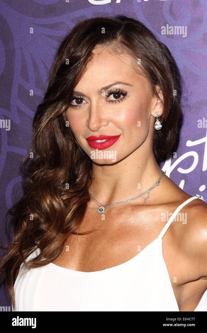 Los Angeles, California, USA. 23rd Aug, 2014. Karina Smirnoff attends