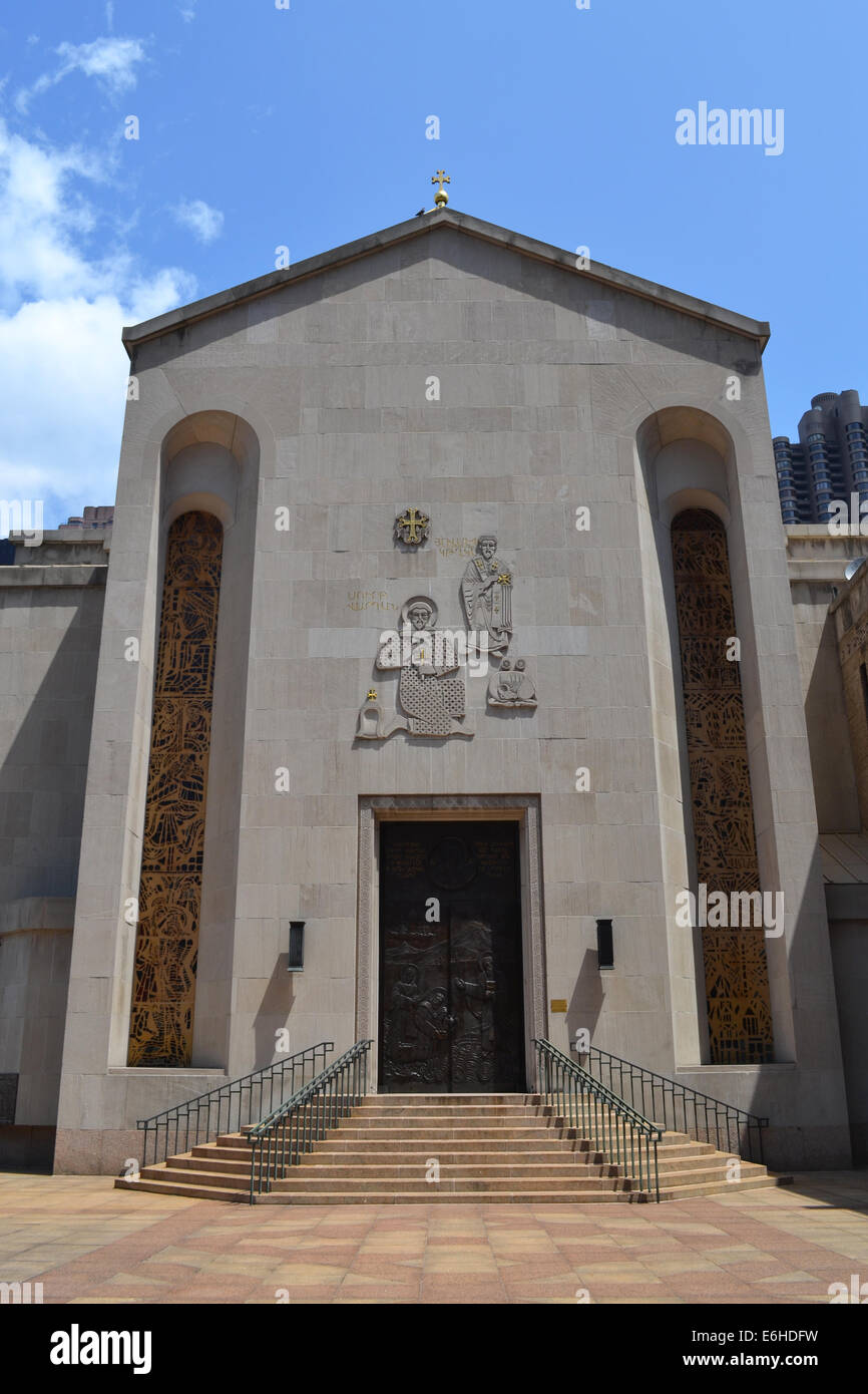 Armenian Church in New York City Stock Photo
