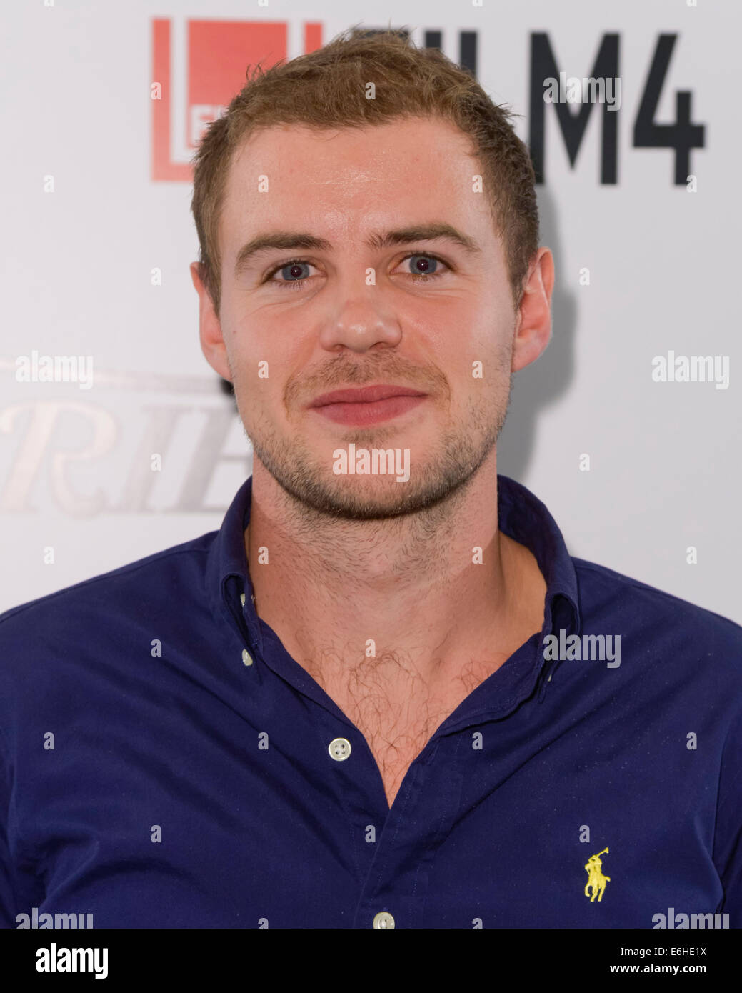 The 15th Film4 Frightfest on 23/08/2014 at The VUE West End, London. The cast attend the World Premiere of The Mirror.  Persons pictured: Nate Fallows. Picture by Julie Edwards Stock Photo
