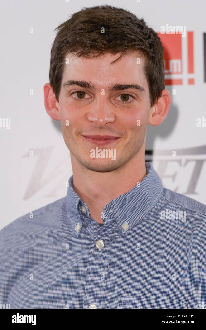 The 15th Film4 Frightfest on 23/08/2014 at The VUE West End, London. The cast attend the World Premiere of The Mirror.  Persons pictured: Joshua Dickinson. Picture by Julie Edwards Stock Photo