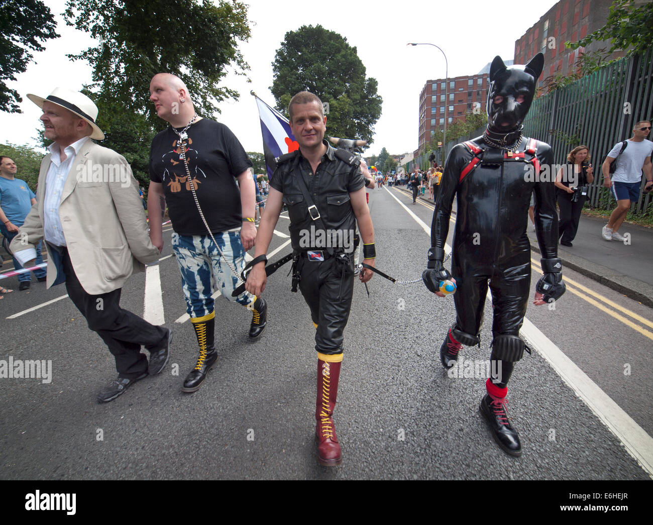 Brighton Pride Parade and Festival, 2014 Stock Photo