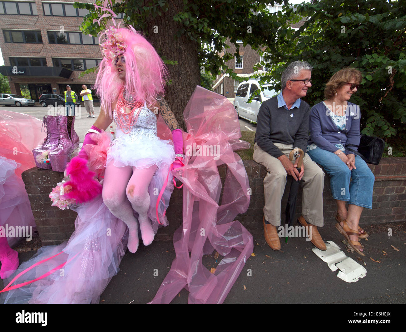 Brighton Pride Parade and Festival, 2014 Stock Photo