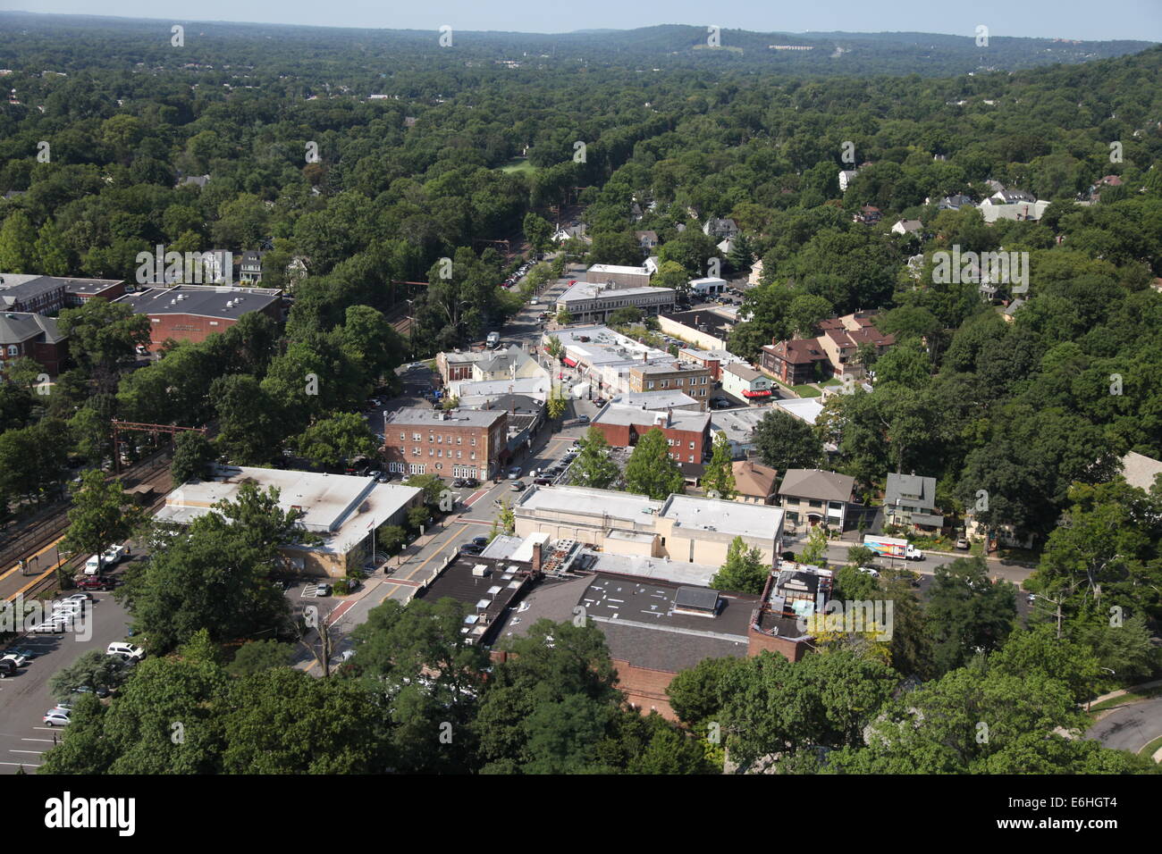Aerial village golf hires stock photography and images Alamy