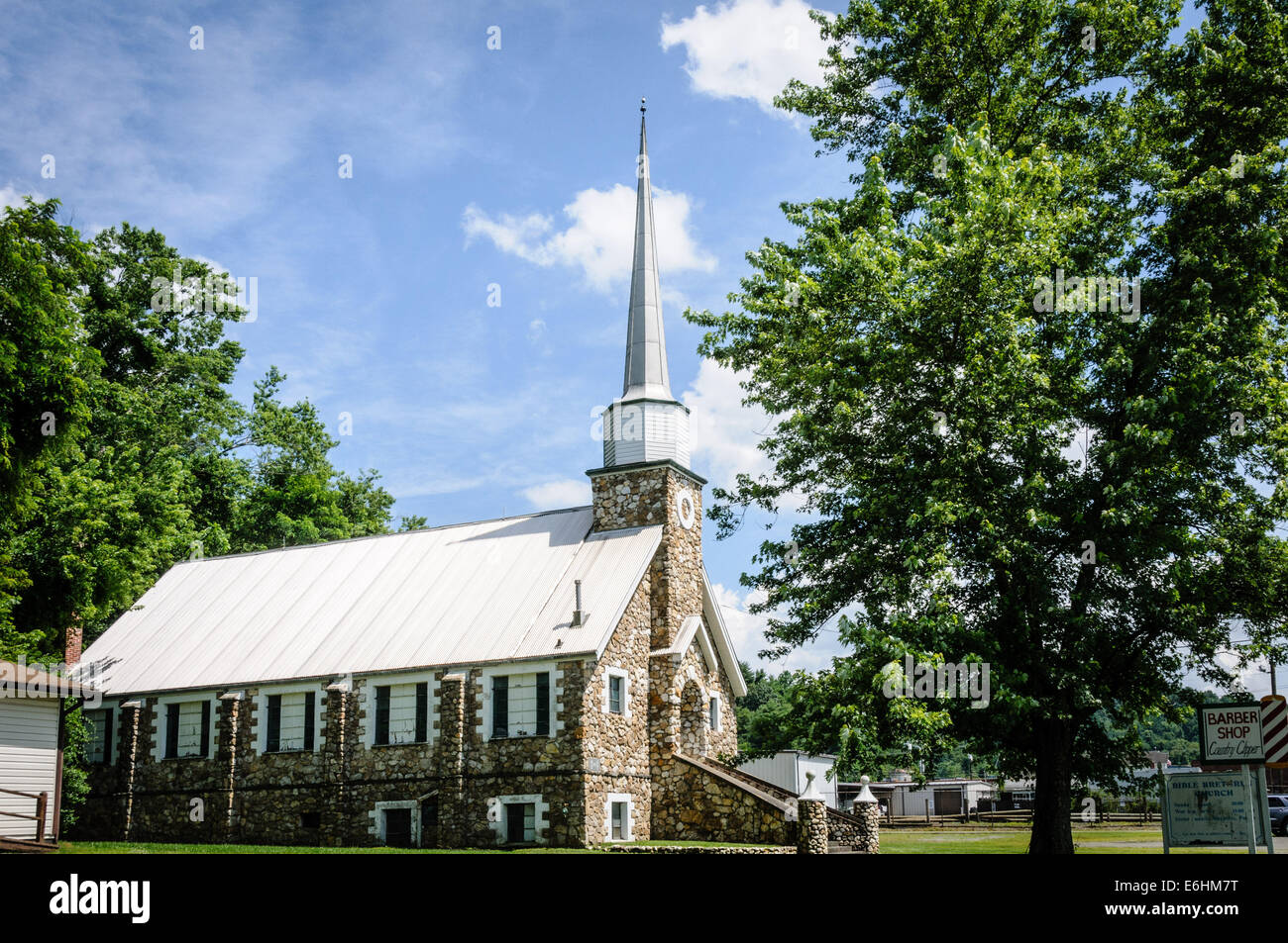 Bible Brethren Church, Galax, Virginia Stock Photo Alamy