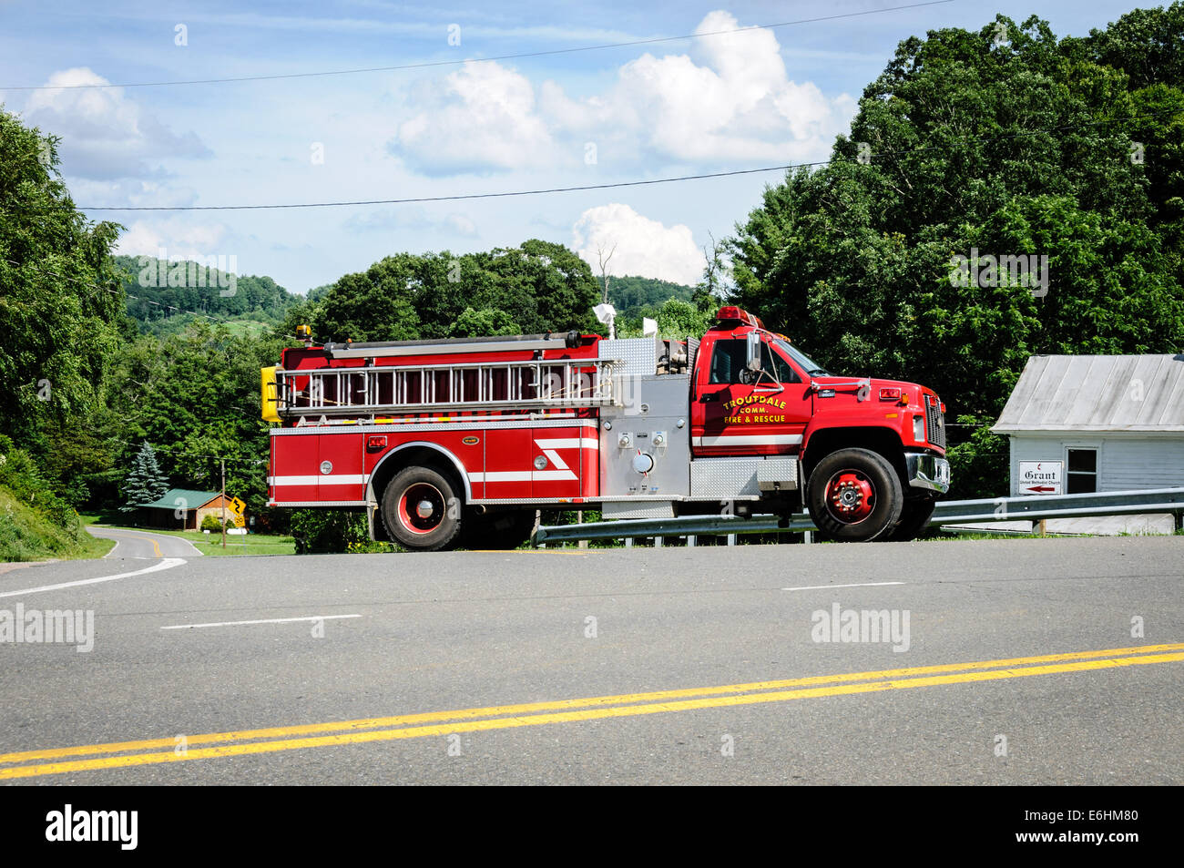 Troutdale Fire & Rescue KME built Chevrolet C8500 Fire Truck, Troutdale