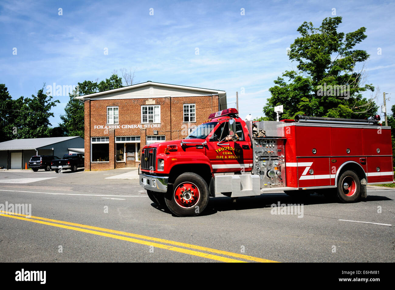 Troutdale Fire & Rescue KME built Chevrolet C8500 Fire Truck, Troutdale
