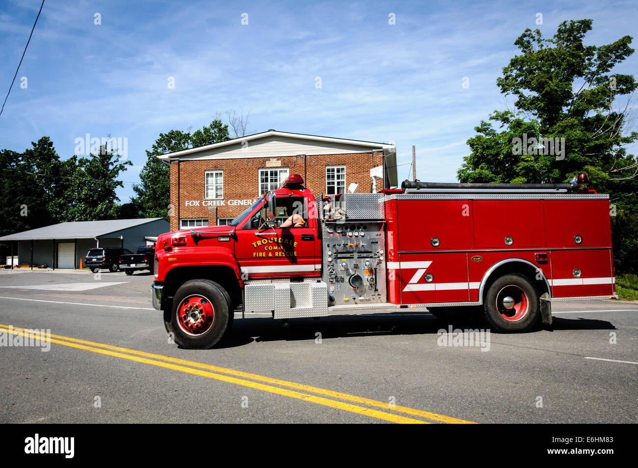 Troutdale Fire & Rescue KME built Chevrolet C8500 Fire Truck, Troutdale