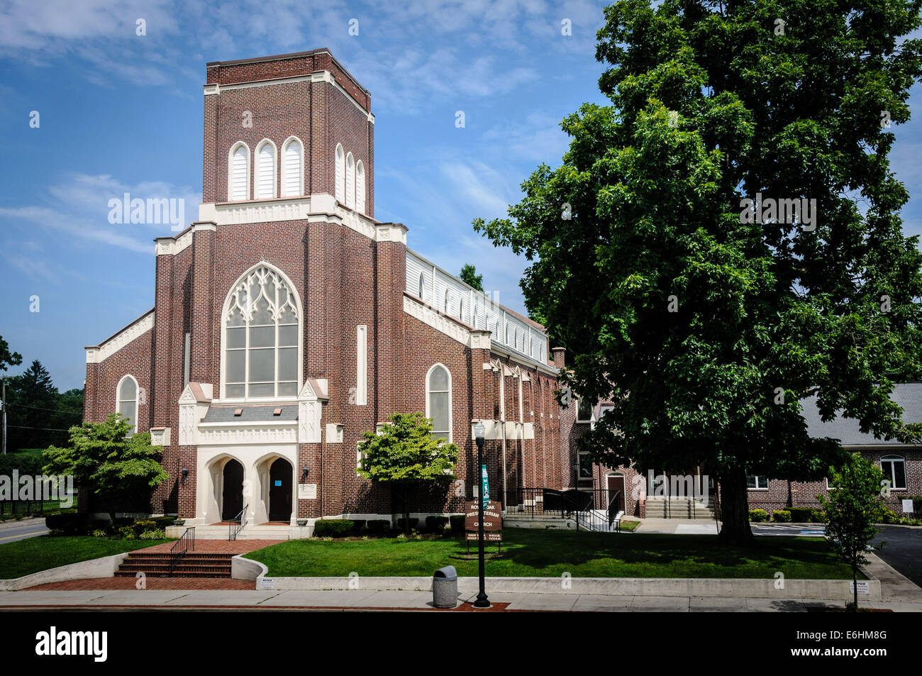 Royal Oak Presbyterian Church, 139 West Main Street, Marion, Virginia Stock Photo Alamy