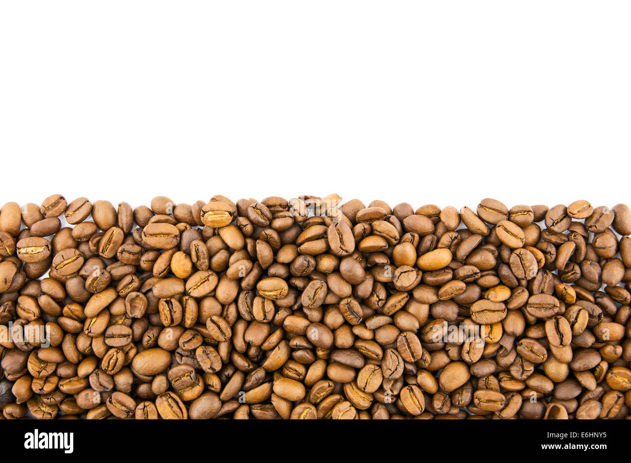 Roasted coffee beans for background Stock Photo - Alamy