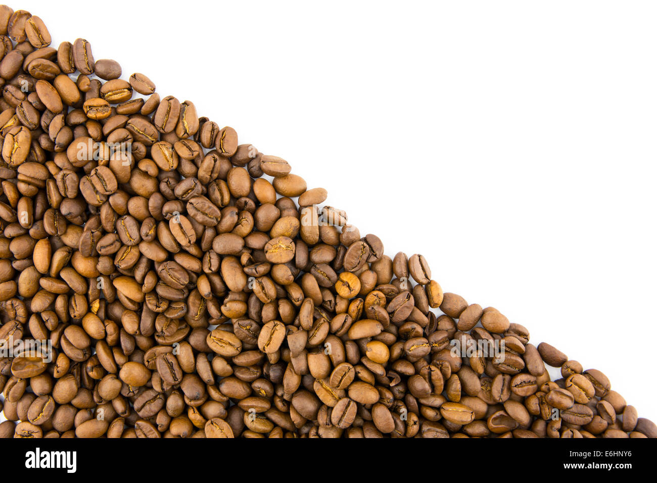 Roasted coffee beans for background Stock Photo - Alamy