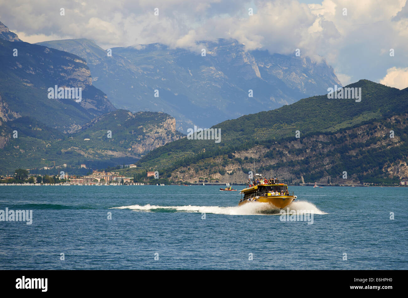 Lake Garda, Lago di Garda, Torbole, Nago, Italy, Europe, Windsurfing
