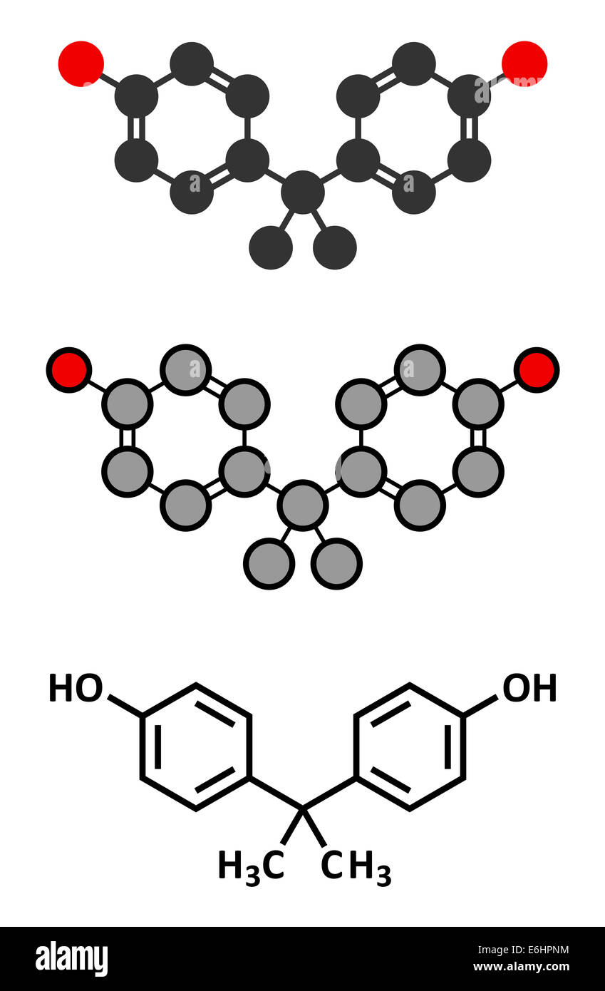 Bpa chemical structure hires stock photography and images Alamy
